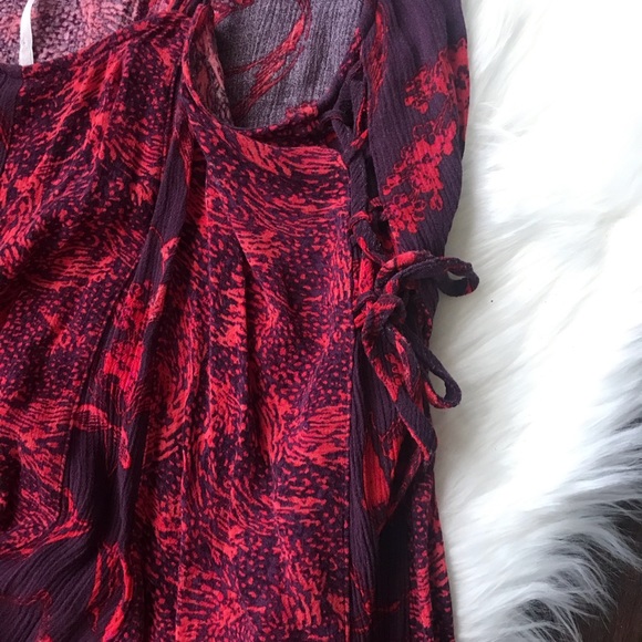 Free People Short Strappy Romper Size Large - Picture 7 of 8